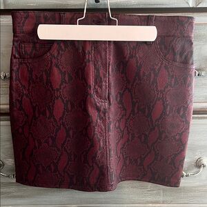 ALC Red Mini Skirt Night Out